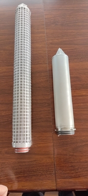 Edelstahl Titan-Rod Filter Cartridge 0,22 Mikrometer-Wasser-Gas-Filterpresse-Reserven