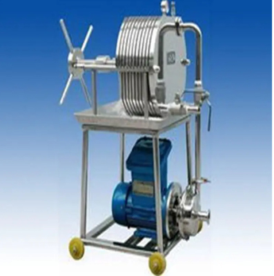 Filterpresse-Abwasseraufbereitungs-Sojasoße 0.75kw des Edelstahl-304